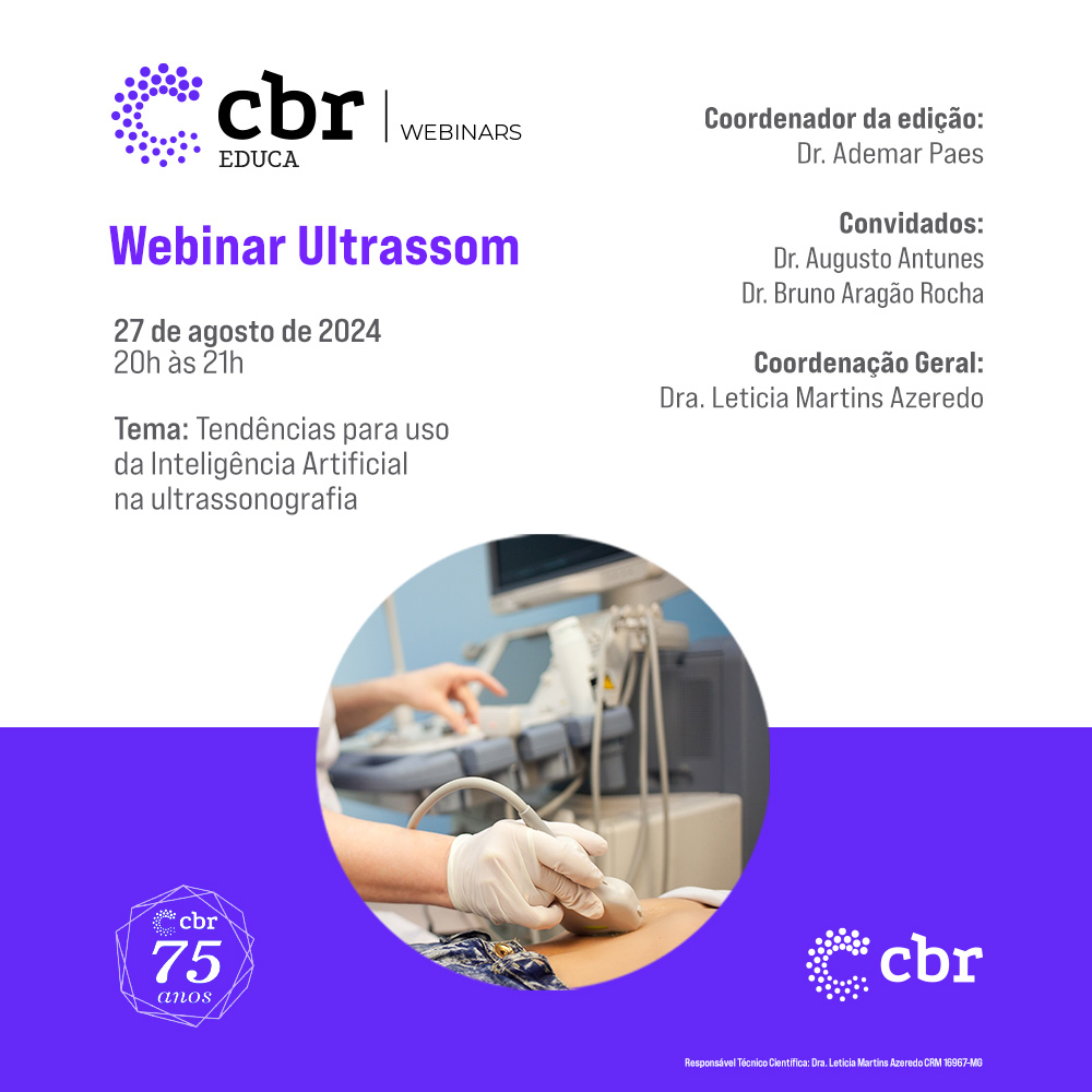 Post1_WEBINAR ULTRASSOM_Tendências para uso da Inteligência Artificial na ultrassonografia