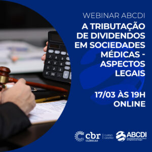 2026 - A Tributação de Dividendos em Sociedades Médicas - Aspectos Legais
