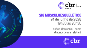 Sig Musculoesquelético: Lesões Meniscais - como diagnosticar e relatar? - Junho 2026